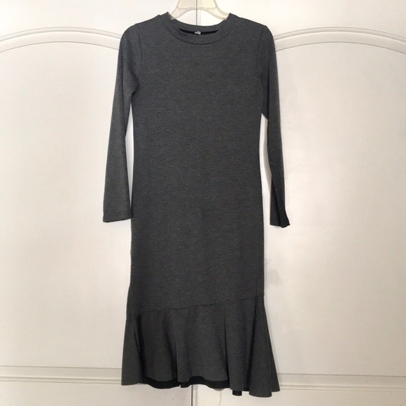 Coeur de vague Dresses & Skirts - Coeur de vague long sleeve grey dress.